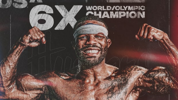 Jordan Burroughs six-time world or olympic champion